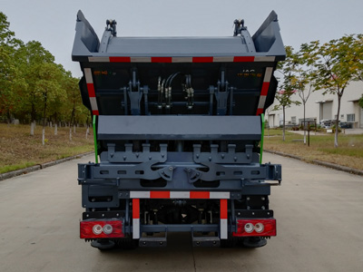 江淮牌HFC5040ZZZEV2Z型純電動自裝卸式垃圾車